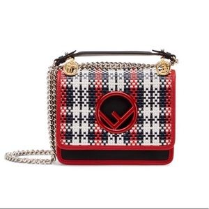 NWT Fendi Kan Small Woven Leather Bag Sold Out